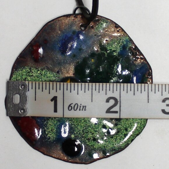 Unique Pendant Black Corded Lobster Clasp Necklace - Picture 3 of 10